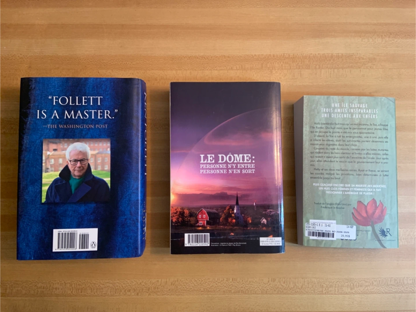 3 Popular Novels Bundle $5 Ken Follett Stephen King Rory Power - photo 2