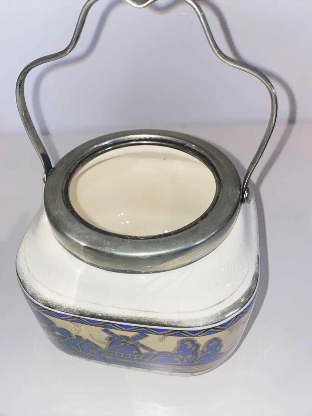 Vintage porcelain Cookie jar - photo 2