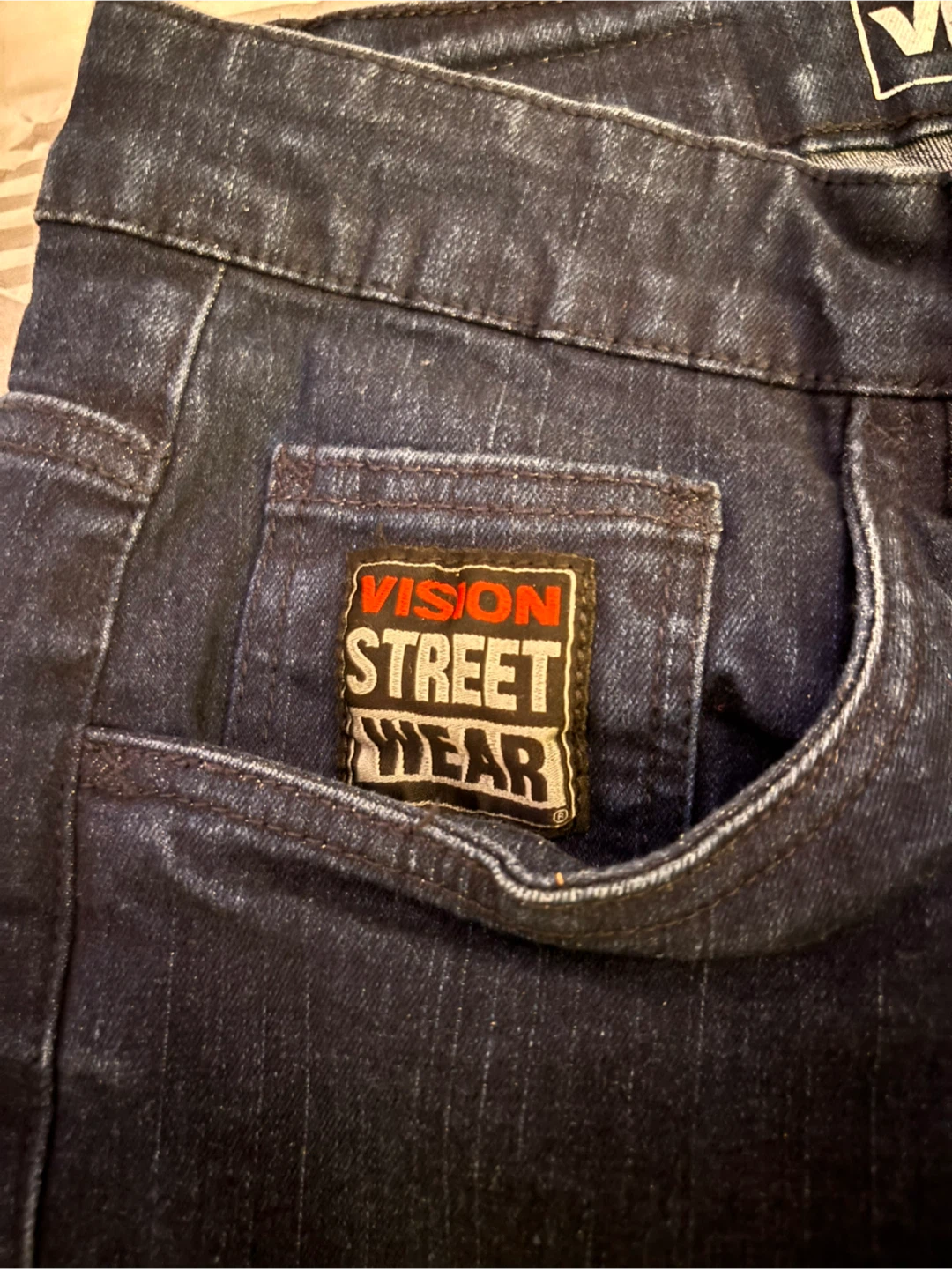 Vision Street Wear Dark Wash Denim Jeans - Size 32 - photo 5