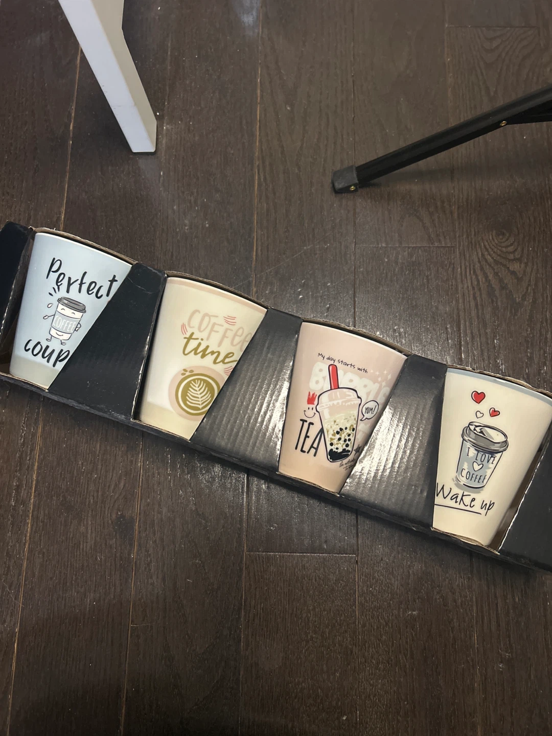 🏆 Set of 4 Coffee and Tea Mugs