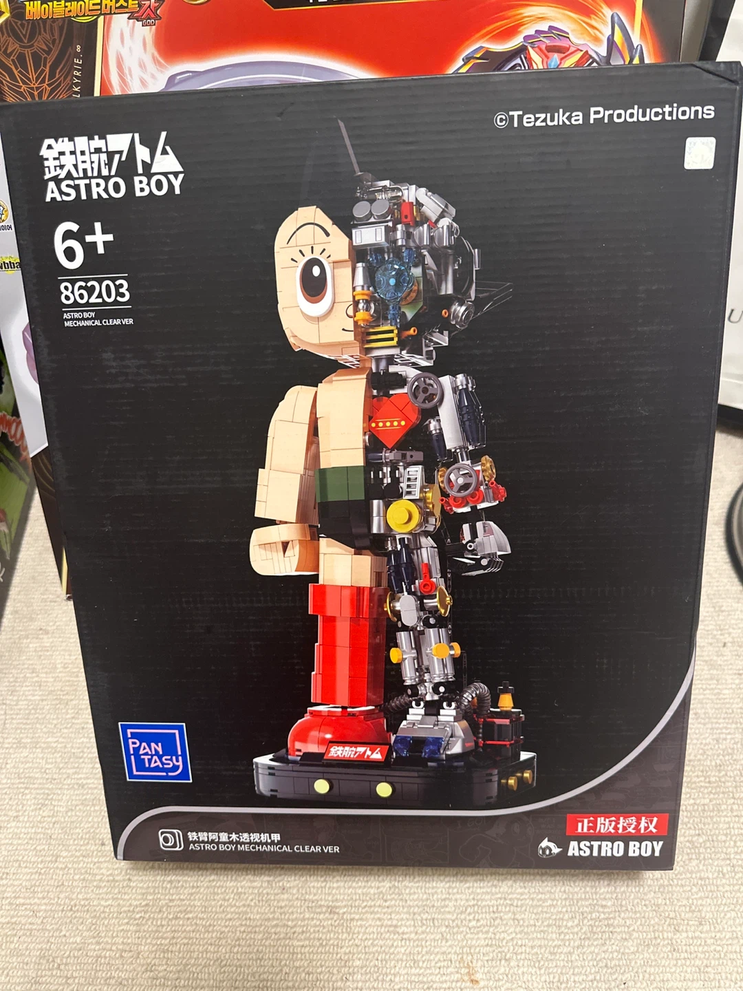 PANTASY Astro Boy Mechanical Clear Ver. Building Blocks 86203