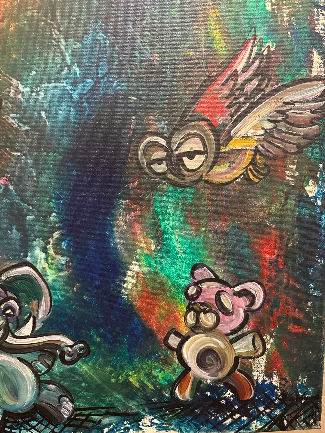 Original  Painting by Vort and Cank (my name on the back) - photo 4