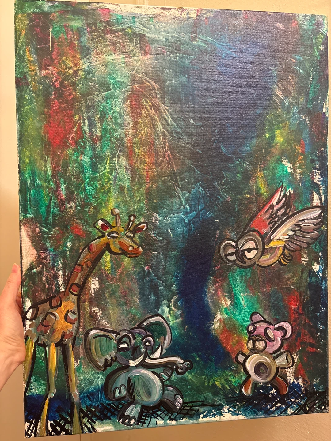 Original  Painting by Vort and Cank (my name on the back)