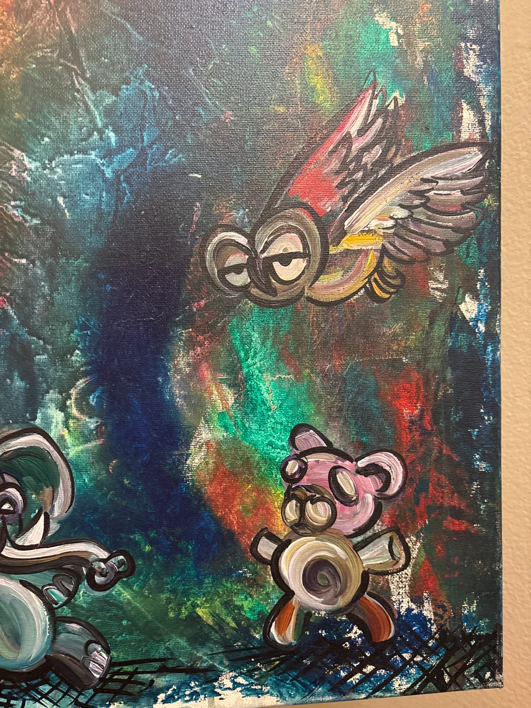Original  Painting by Vort and Cank (my name on the back) - photo 3