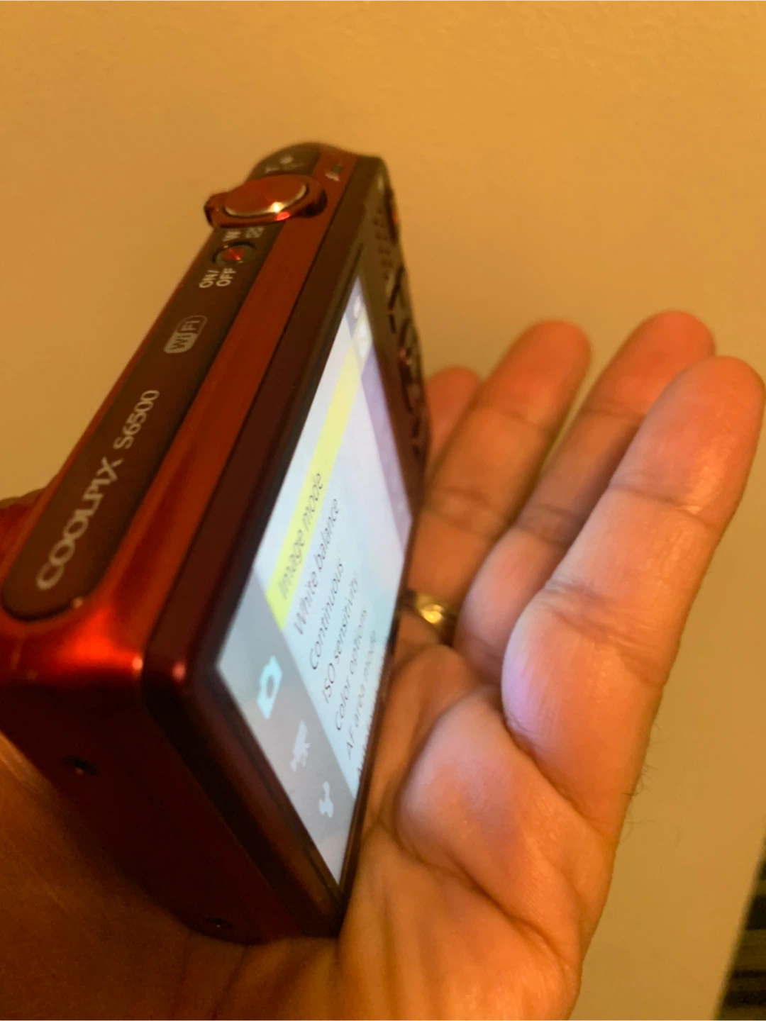 Nikon COOLPIX S6500 WiFi Red Digital Camera - photo 5