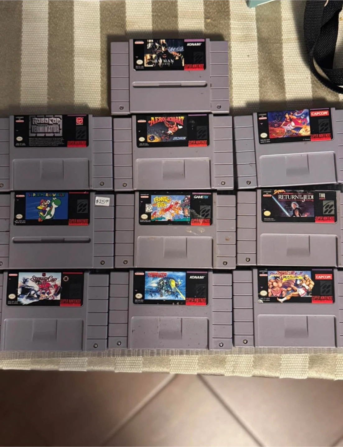 Super Nintendo SNES Console Bundle with Games - photo 2