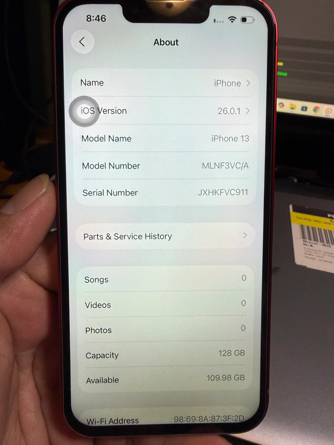 Apple iPhone 13 128 GB - Red - photo 2