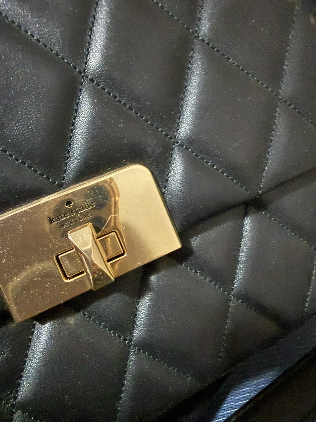 Kate Spade Black Quilted Leather Shoulder Bag - photo 4