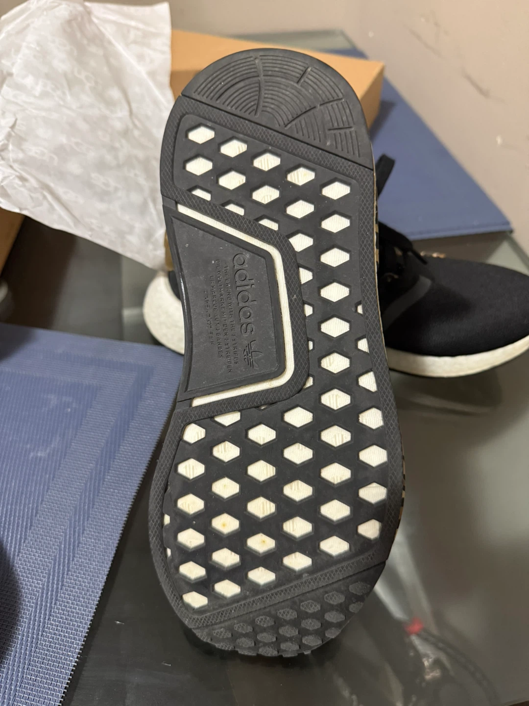 Adidas NMD R1 Shoes Black Leopard Print - photo 3