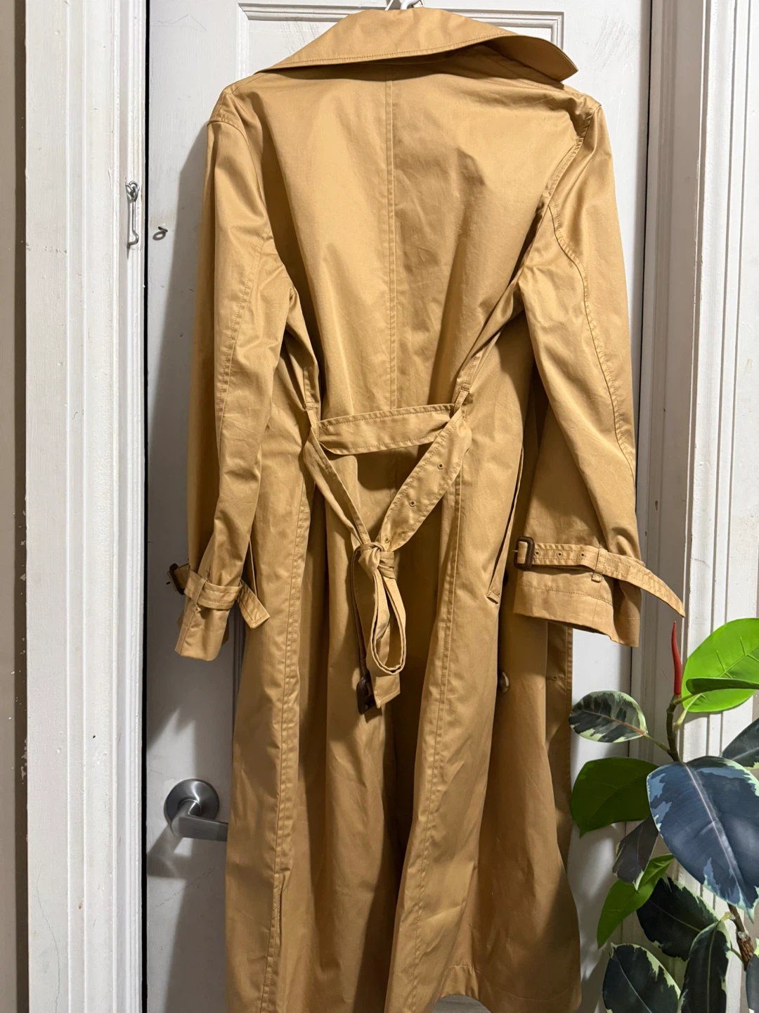 Babaton Tan Trench Coat - Size S - photo 3