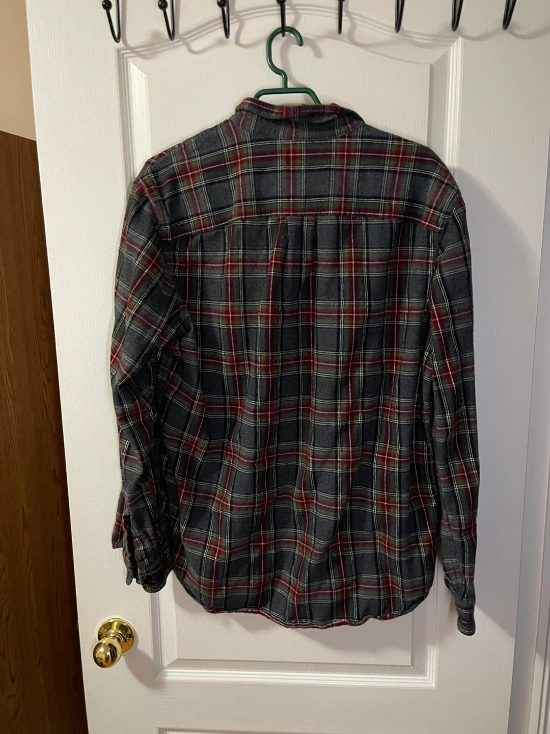 L.L.Bean Plaid Flannel Button-Up - photo 3