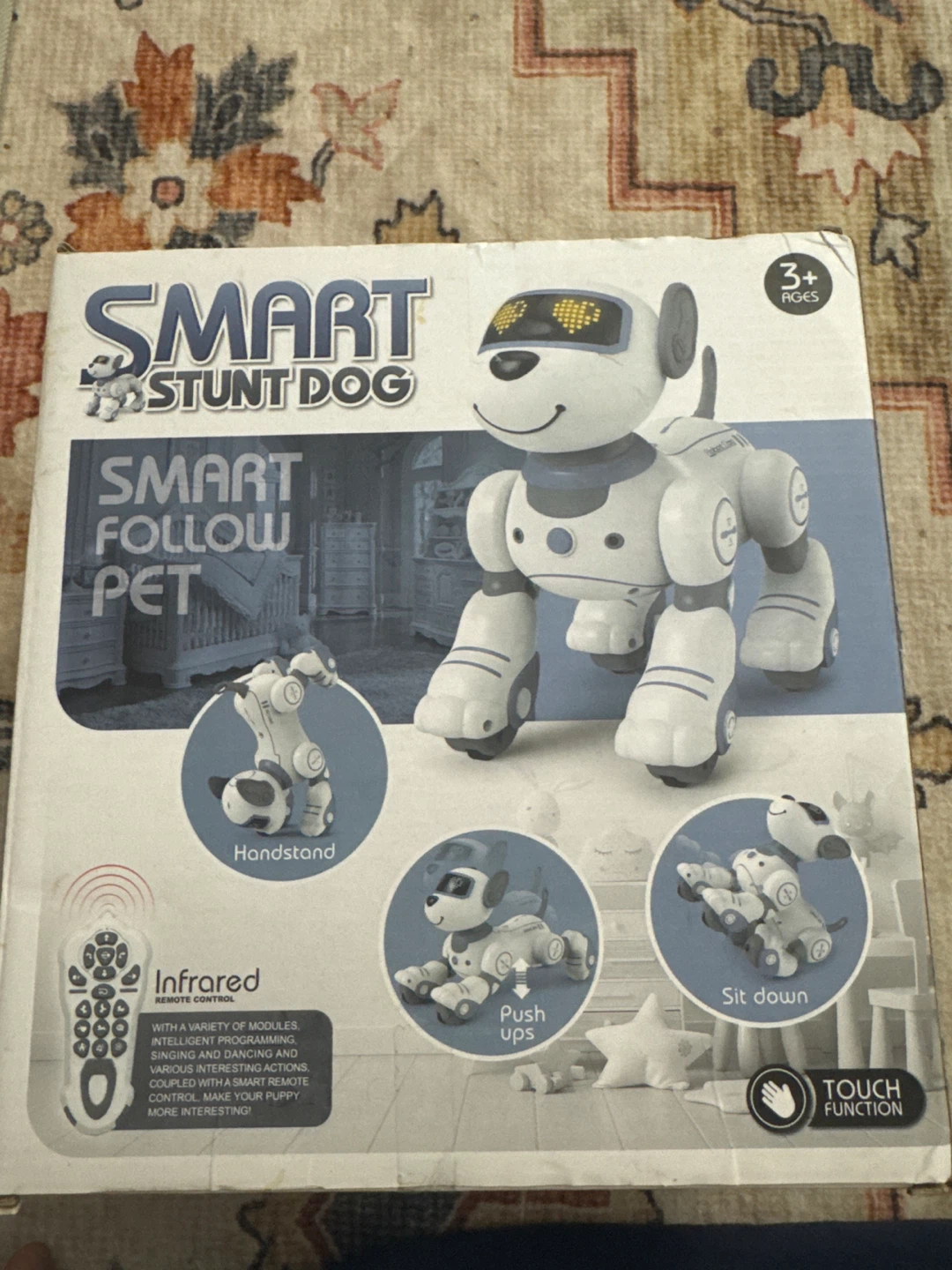 Smart Stunt Dog - Smart Follow Pet Infrared Remote Control Toy