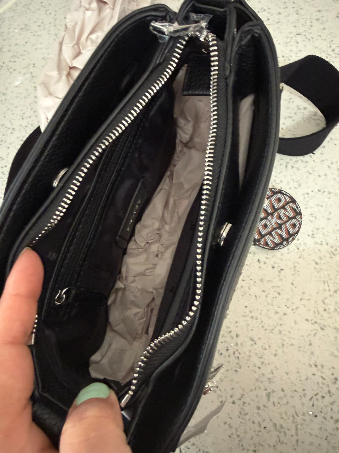 DKNY Black Crossbody Bag - photo 4
