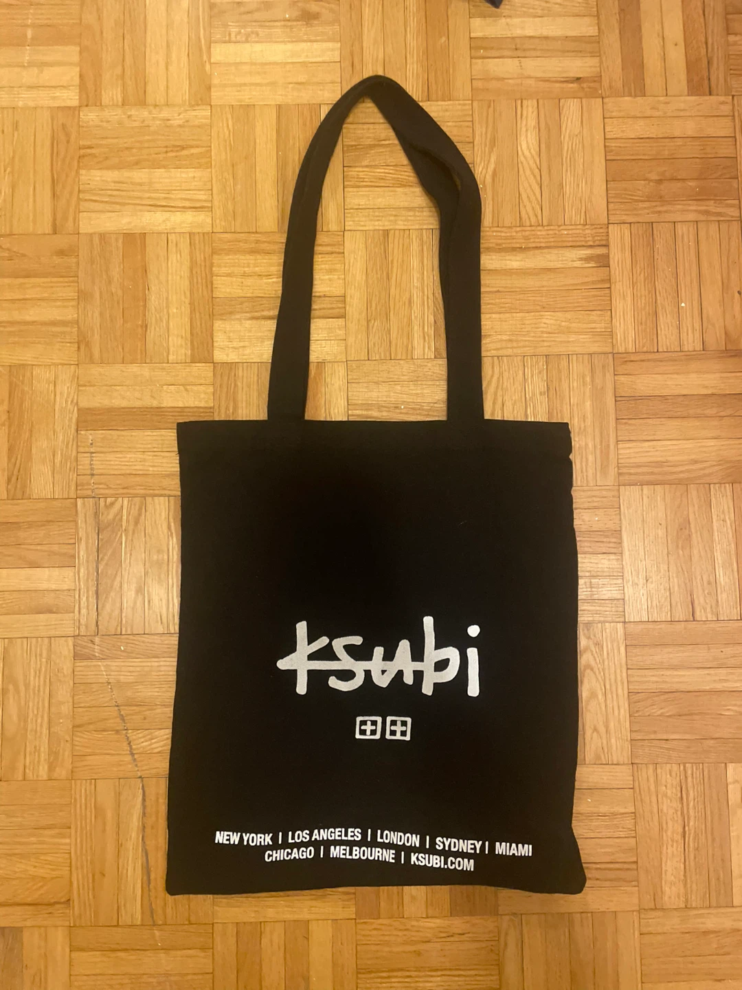 Ksubi Black Tote Bag