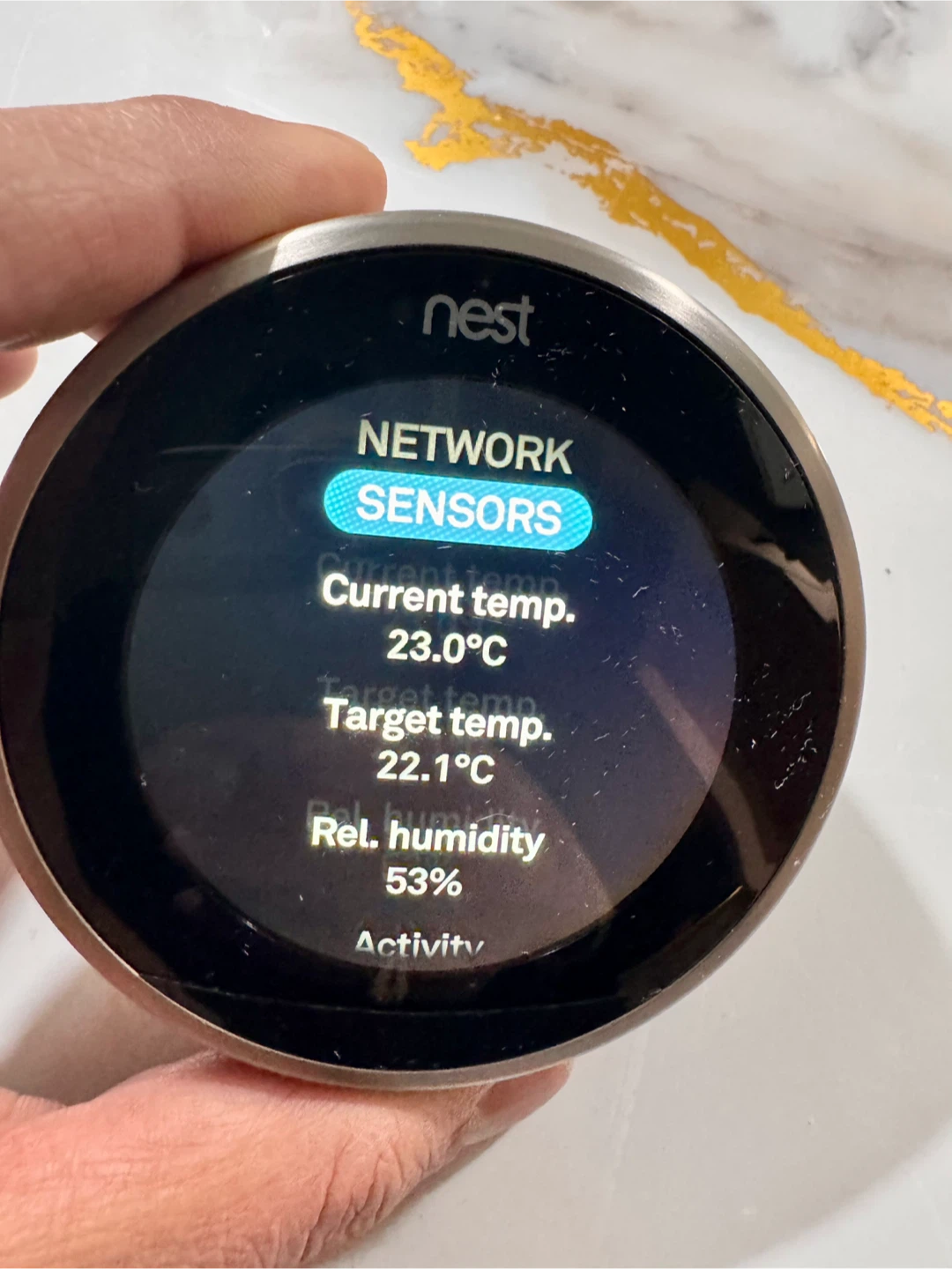 Google Nest Smart Thermostat – Good Condition - photo 3