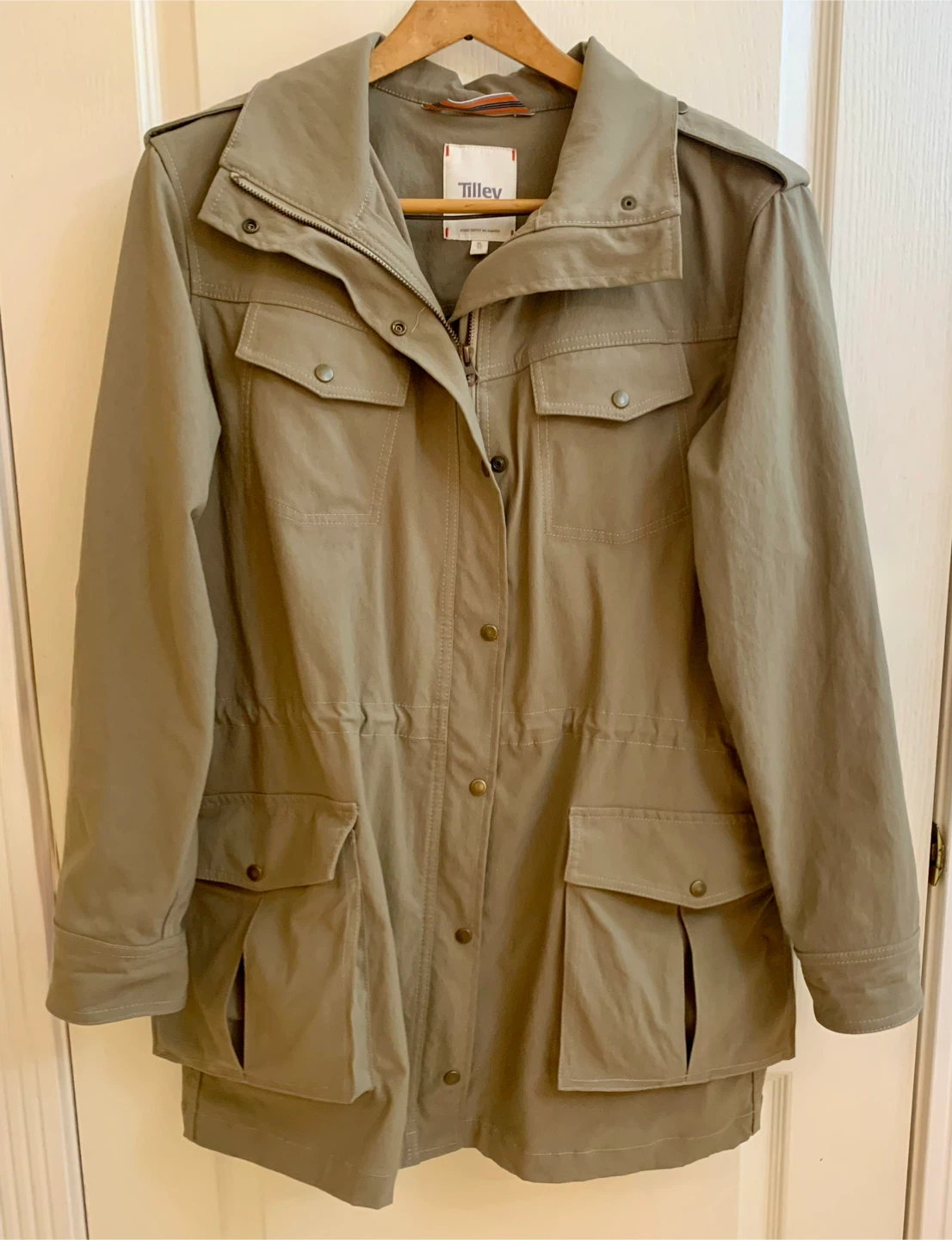 Tilley Women's Khaki Utility Jacket - XL