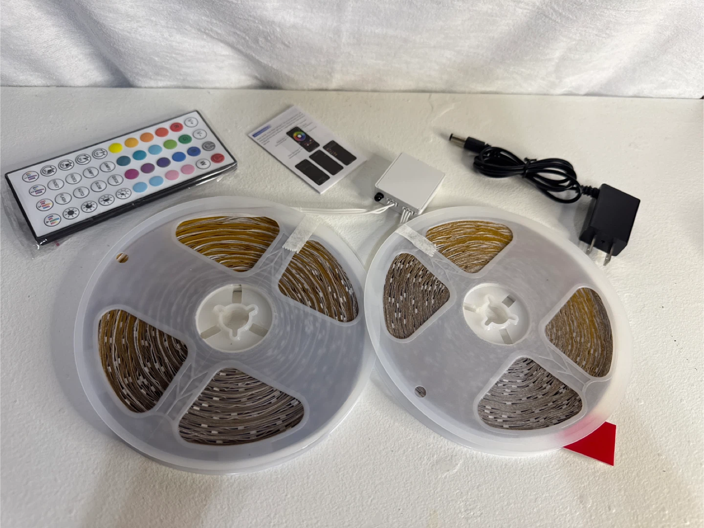 RGB LED Strip Lights Kit with Remote - photo 3