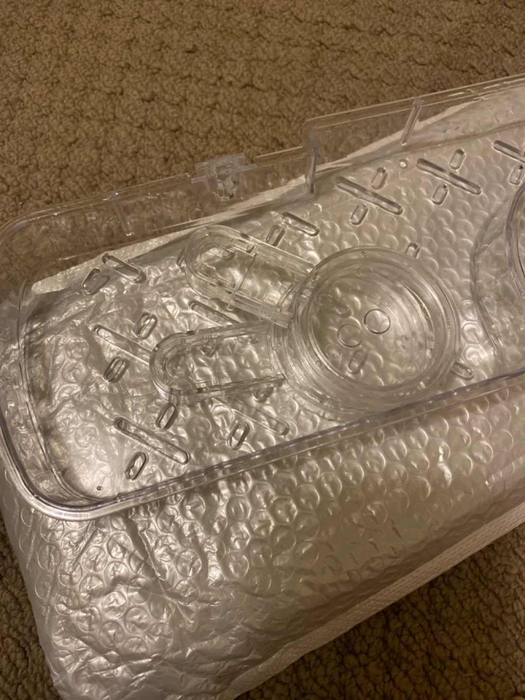 🏆Clear Plastic kitchen sink, bathroom sink holder - photo 2