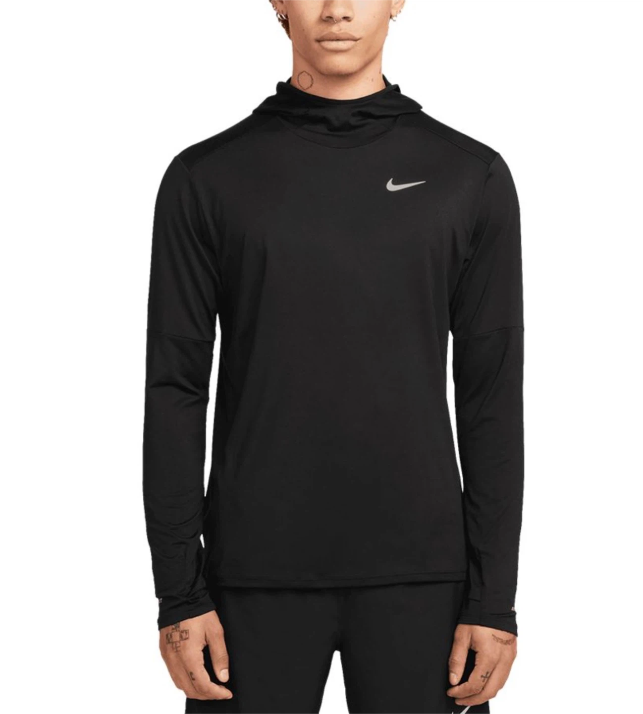 Nike Dri-FIT Men's Black Running Hoodie