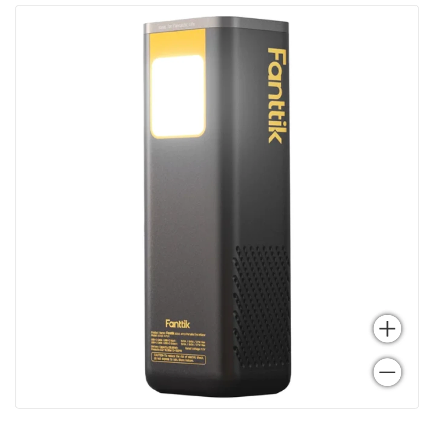 Fanntik S200 APEX Portable Tire Inflator with Power Bank - photo 2