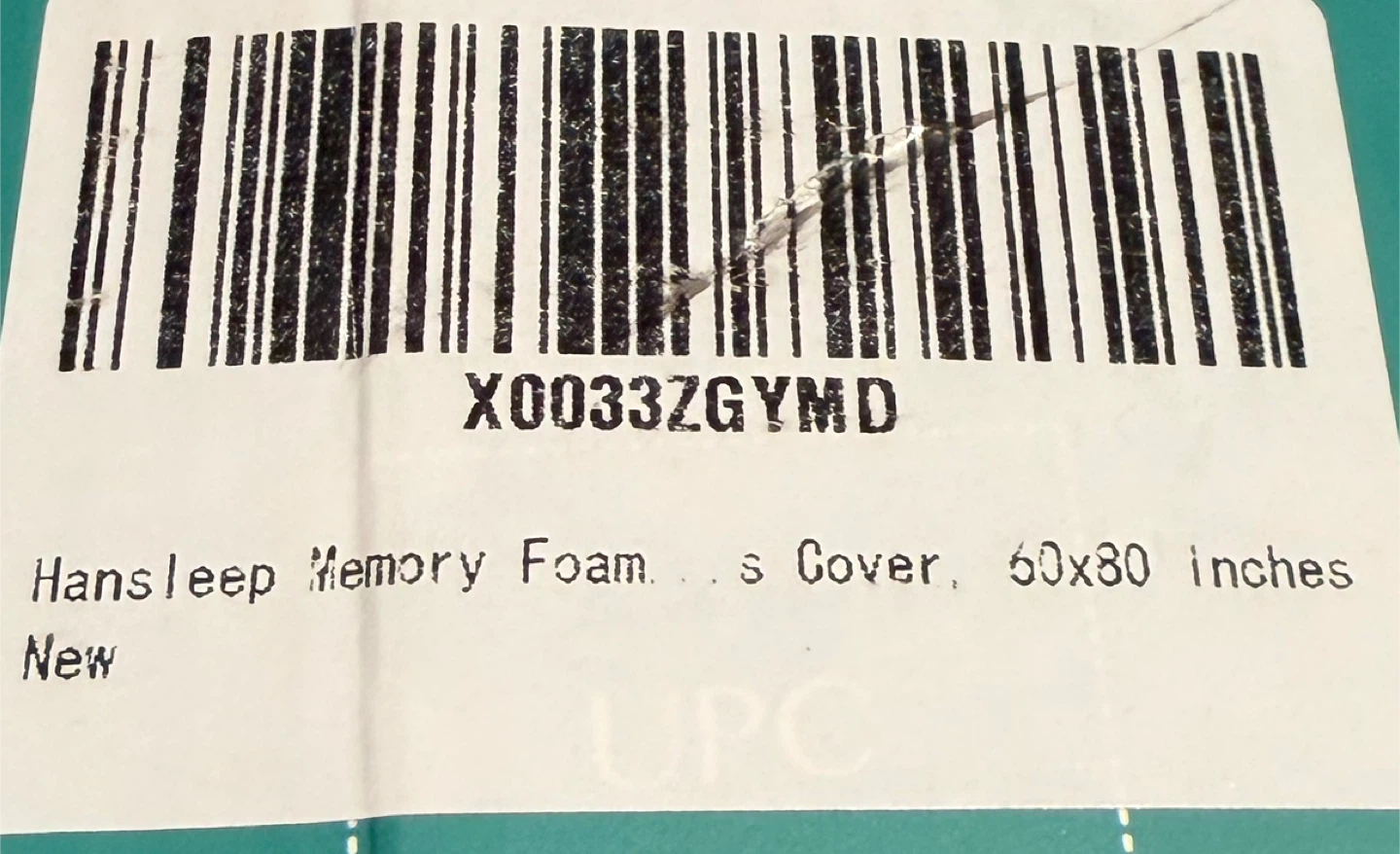 Hansleep Memory Foam Mattress Pad 60x80 inches - photo 3