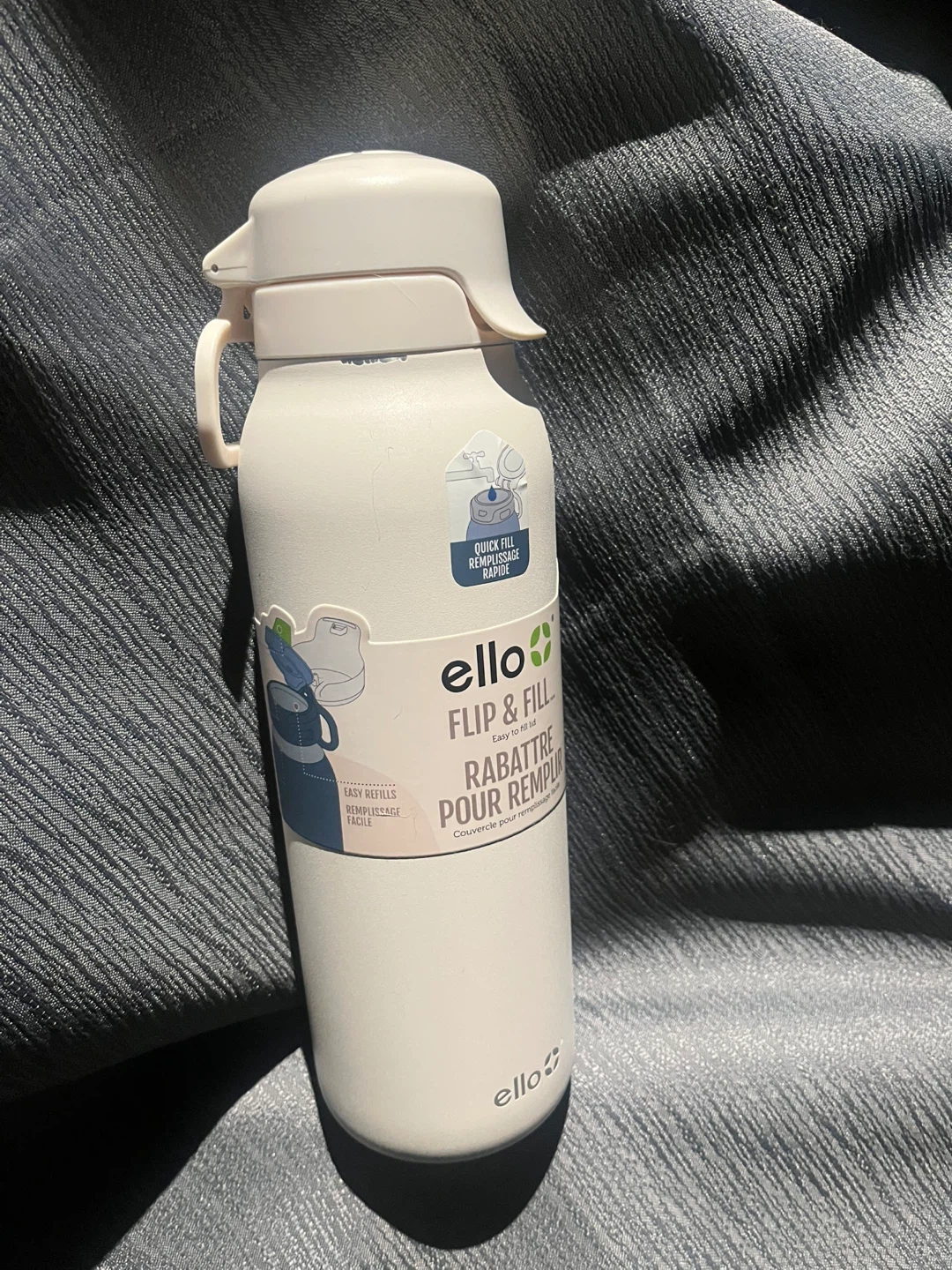 Ello Flip & Fill Water Bottle 32oz