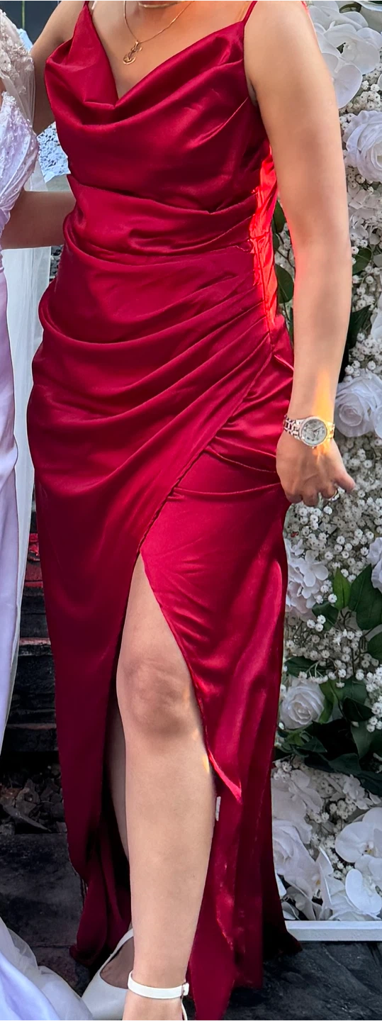 Red dress - photo 3