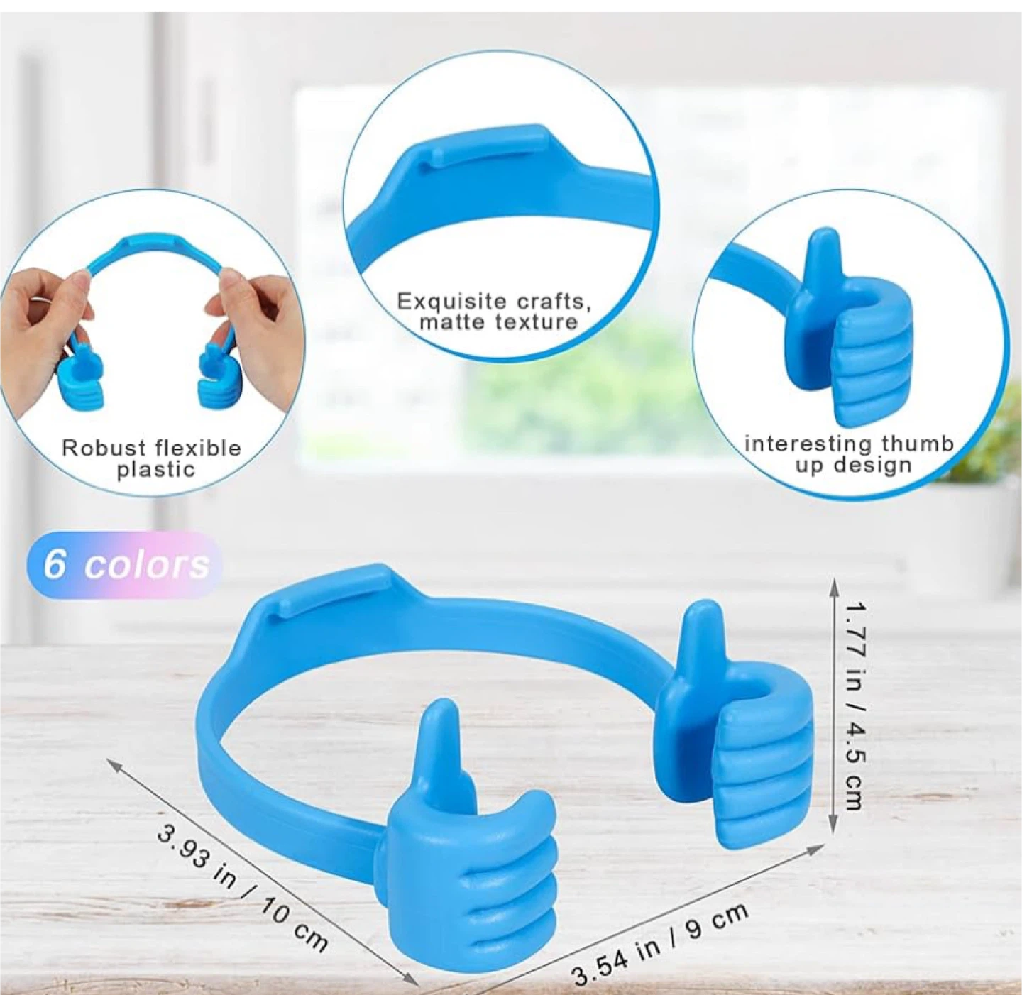 "🏆" Honsky Thumb Up Phone Stand - Red - photo 5