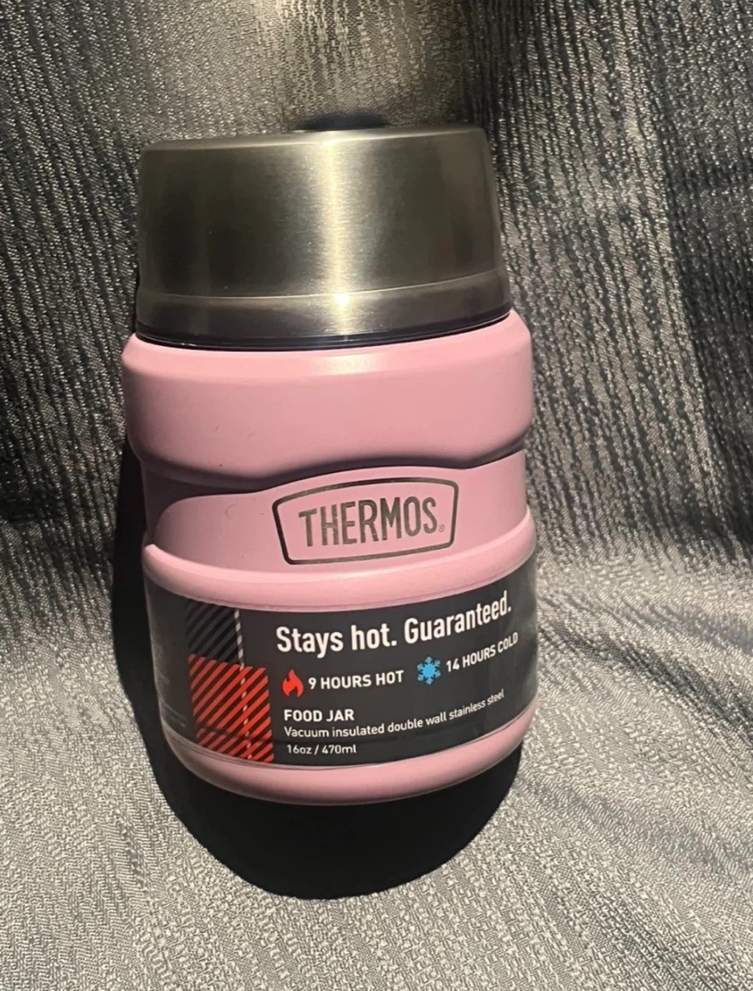 Thermos Pink Food Jar 16oz/470ml