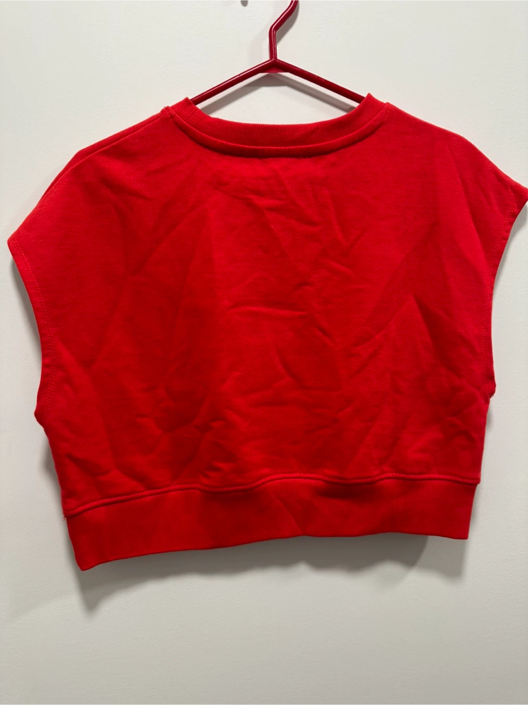 MNG Red Cropped Sweatshirt Nouvelle Vague - photo 2