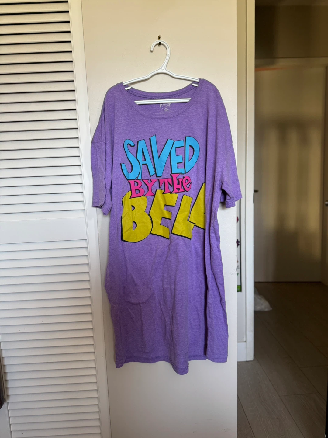 Purple Saved By The Bell Graphic pyjama