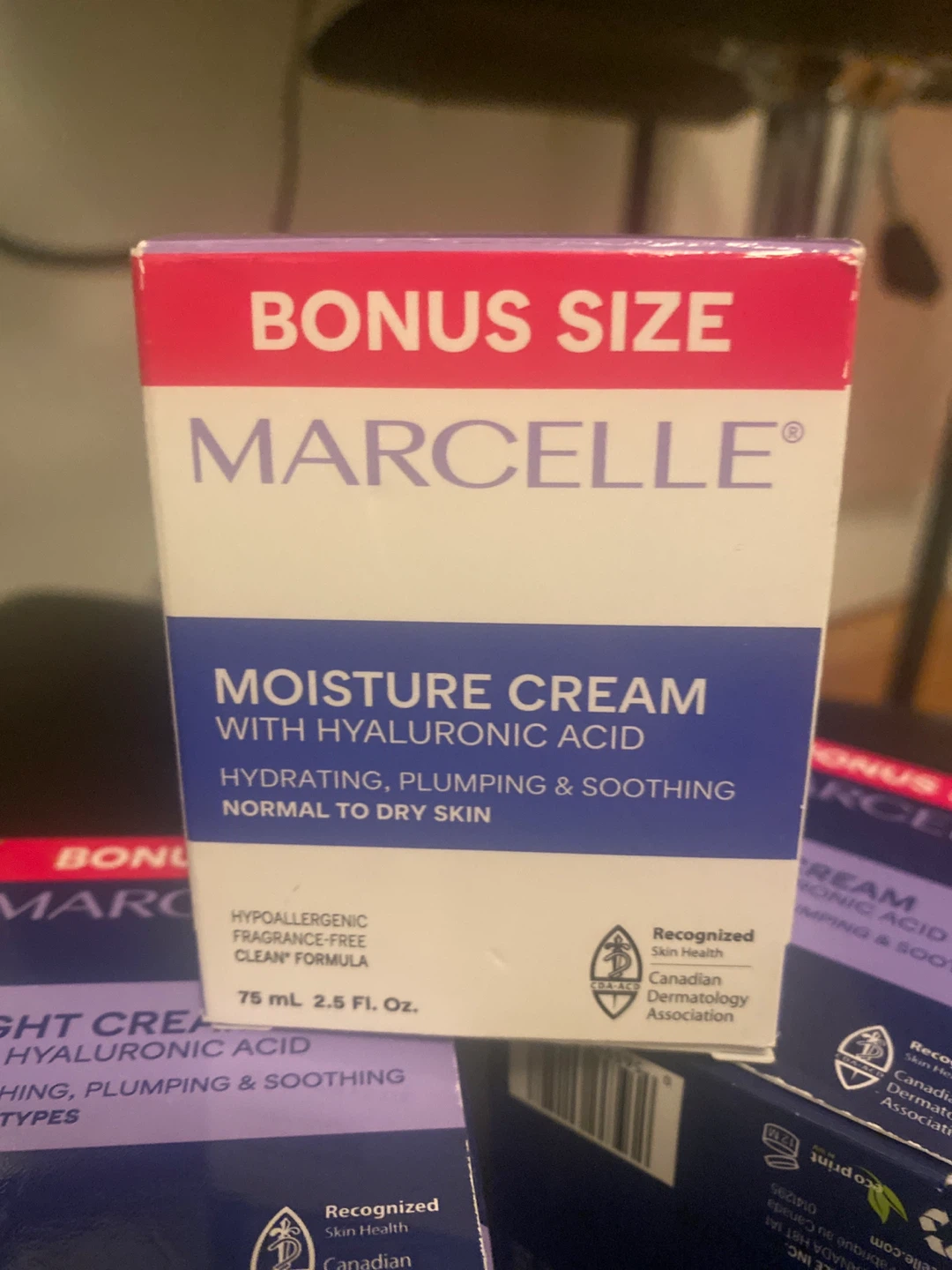Marcelle Moisture Cream ($25 at shoppers rn) 🧡