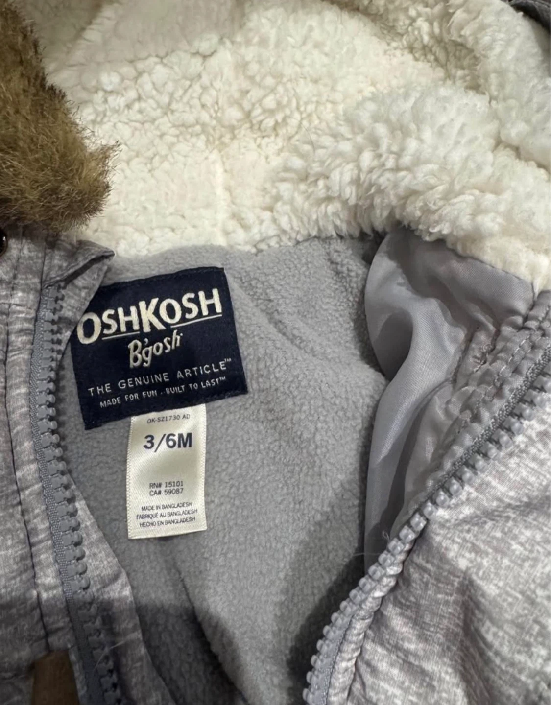 OshKosh B'gosh Baby Snowsuit - photo 3