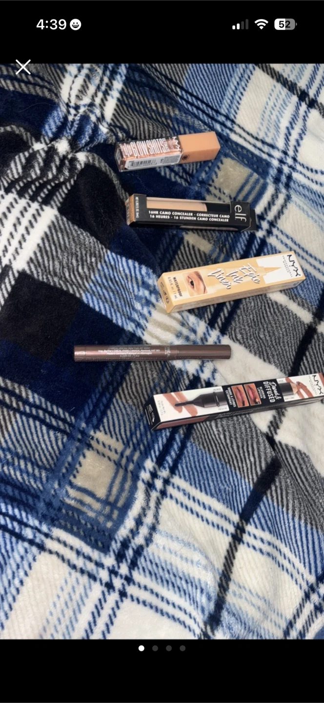 NYX Epic Ink Liner & E.l.f. 16hr Camo Concealer Bundle