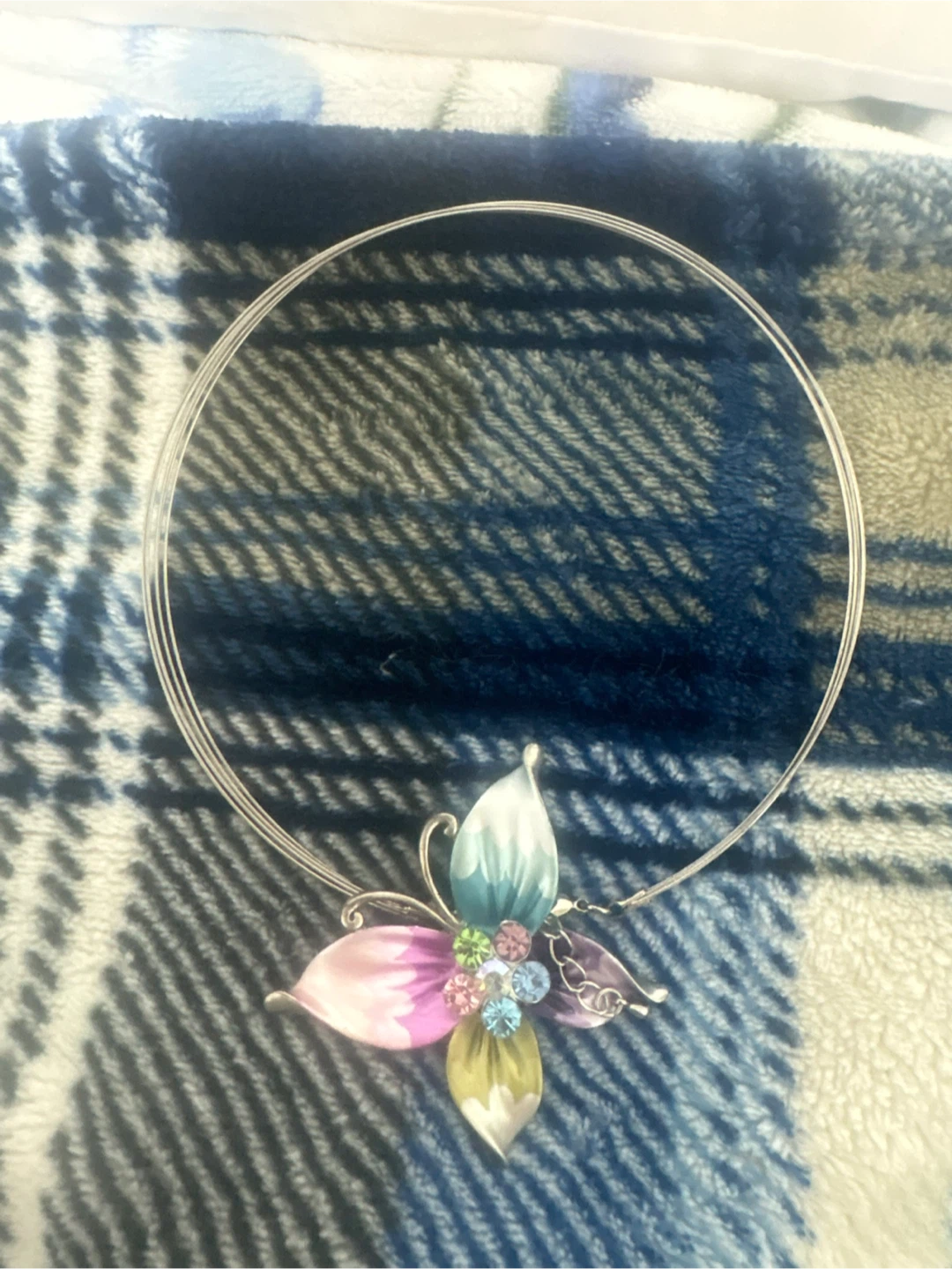 Butterfly Choker Necklace