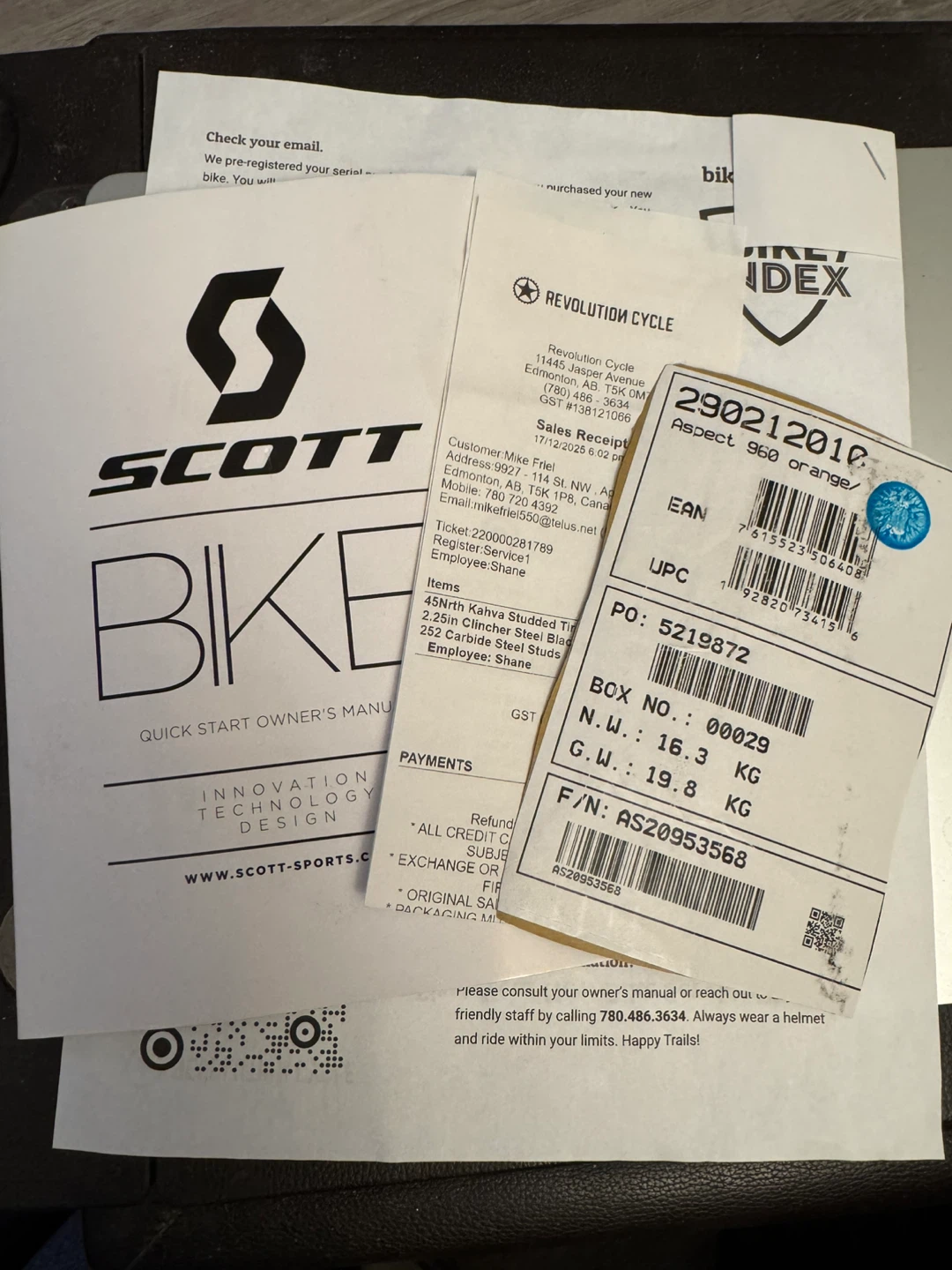 Scott Aspect 960 Orange Mountain Bike Large Size - photo 2
