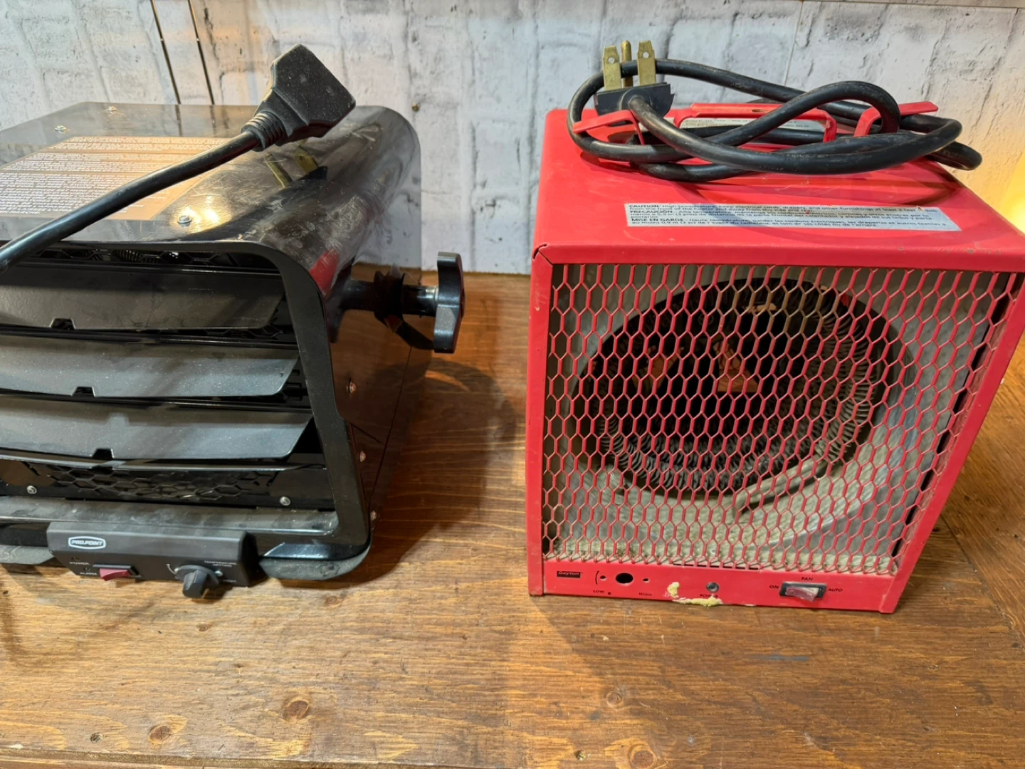 Red Portable Electric Heater and space heaters - photo 4