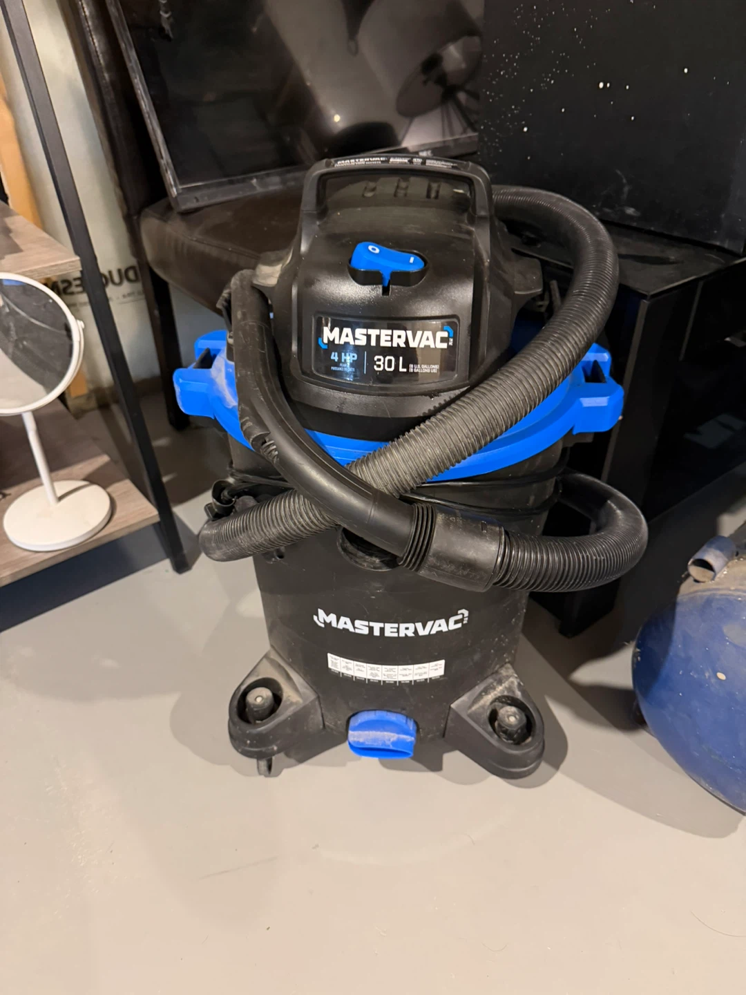 Mastervac 4 HP 30 L Wet/Dry Vacuum