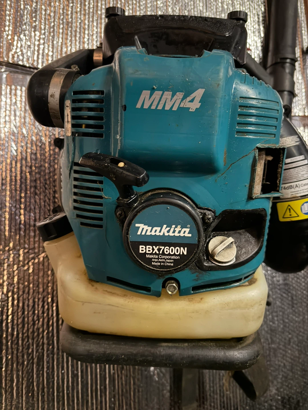 Makita BBX7600N MM4 Leaf Blower - photo 2
