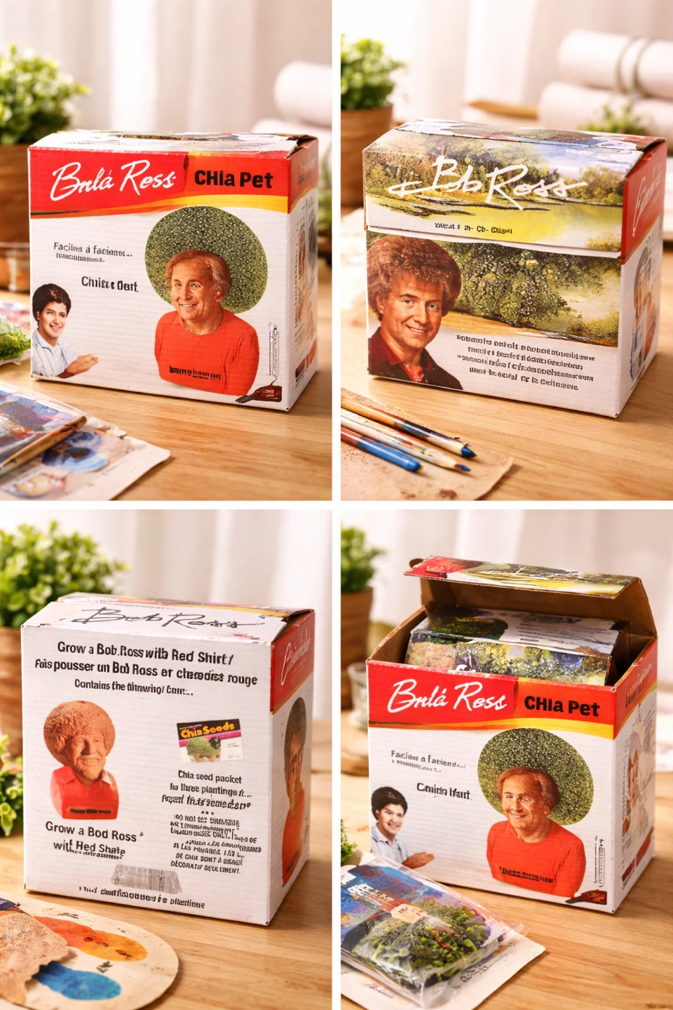 Bob Ross Chia Pet - photo 2