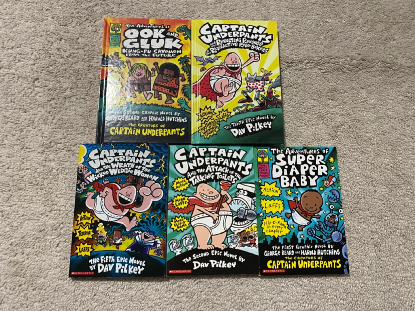 Captain Underpants Books 🏆