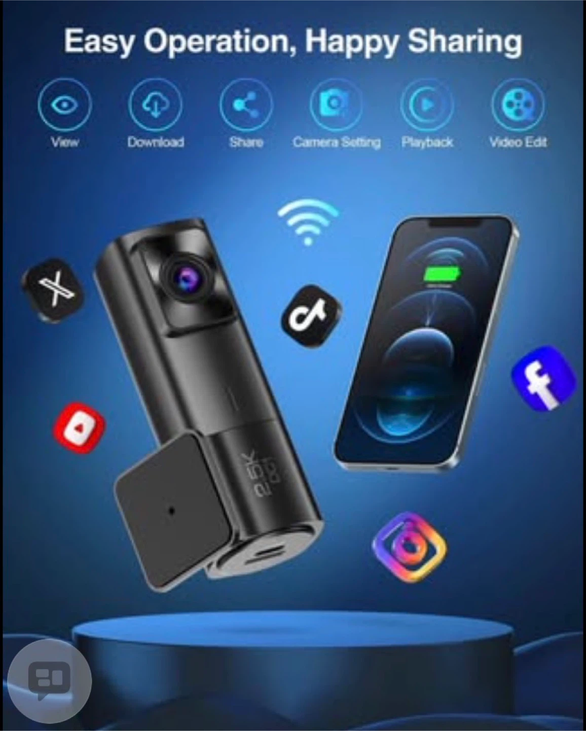 Sarmert 2.5K Dash Cam