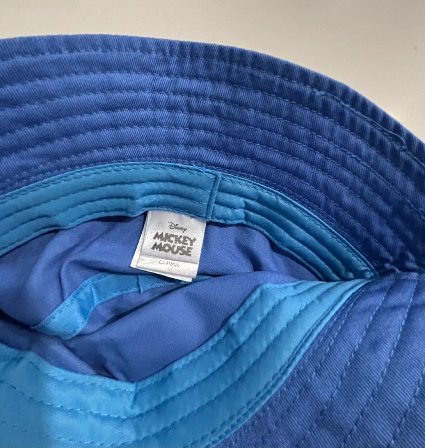 New Disney Mickey Mouse Bucket Hat Blue Size 4-6X - photo 2