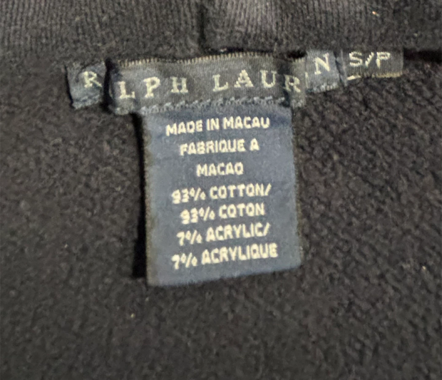 Women’s Navy Ralph Lauren Zip-Up Hoodie - photo 3