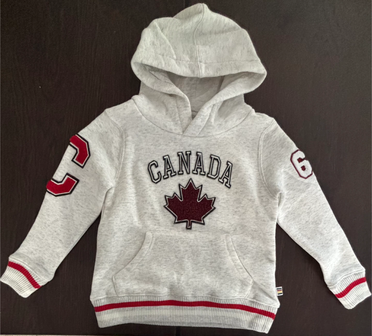 Child Size 2/3. New Hudson’s Bay Canada Maple Leaf Hoodie
