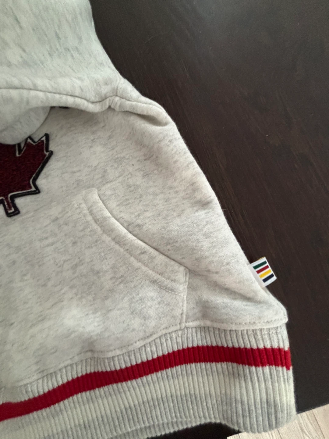 Child Size 2/3. New Hudson’s Bay Canada Maple Leaf Hoodie - photo 5