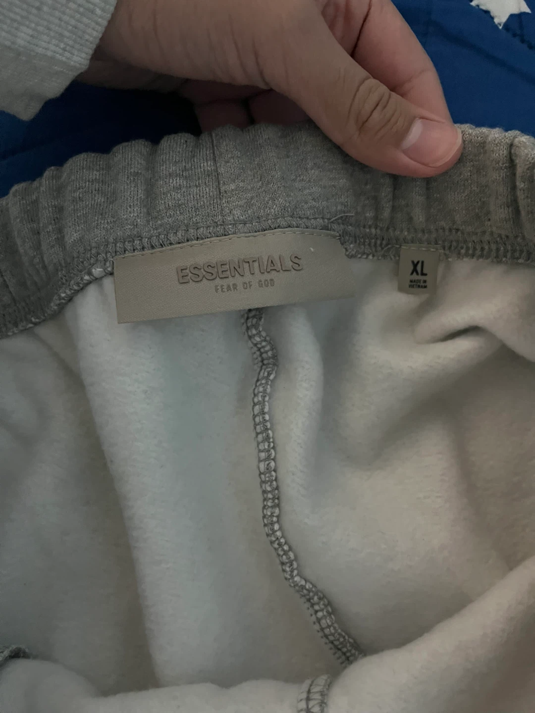 FEAR OF GOD ESSENTIALS Grey Sweatpants XL - photo 3