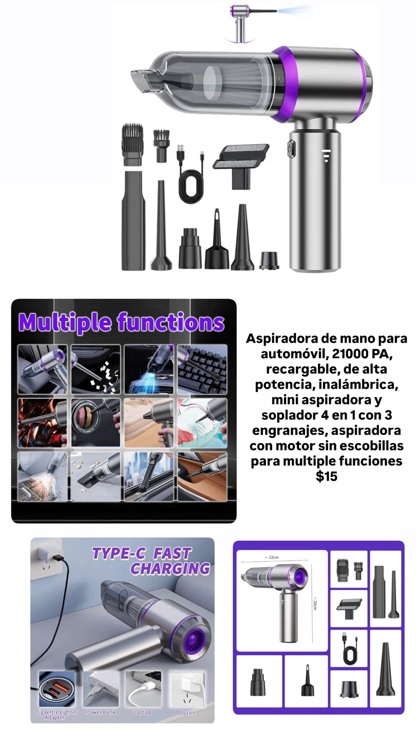 SUITU ST-6653Plus Portable Vacuum Cleaner - photo 4