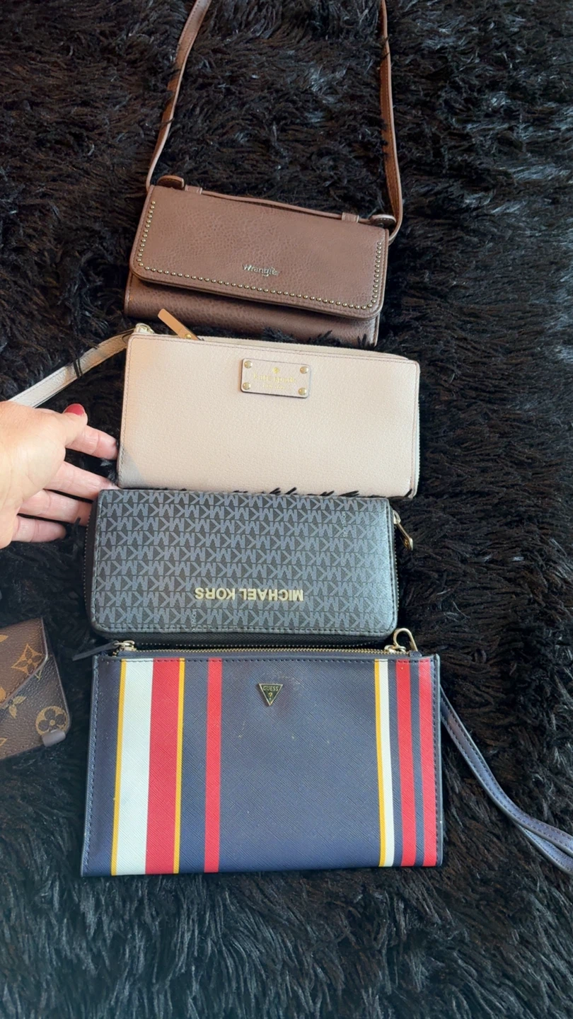 Assorted designer wallets and coin purses - photo 2