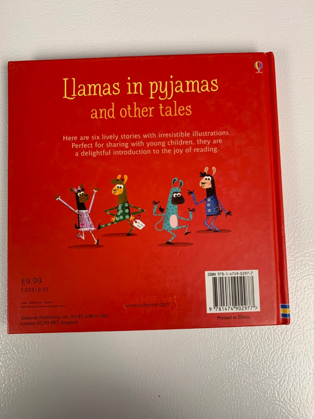 Usborne Llamas in Pyjamas and Other Tales Book🏆 - photo 2